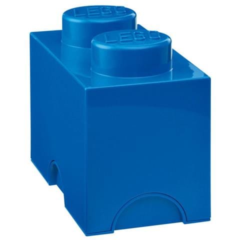 40021731 Varie Contenitore per Mattoncini Rettangolare Blu - Foto 1