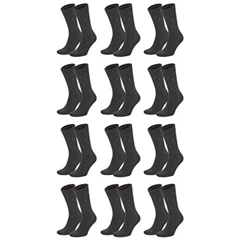 12 Paia Di Calze Da Uomo Melange Antracite 43-46 - Foto 1