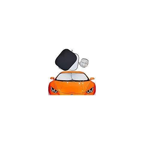 Tergicristallo Dellautomobile Parasole - 210t Ultima Sun Protection Per Automobili Furgoni E Autocarri - Parabrezza Parasole Mantenere La Vostra Auto Cool - Finestra Anteriore Ombrelloni Uv Ray Blocker - 2 Pezzi - Foto 1
