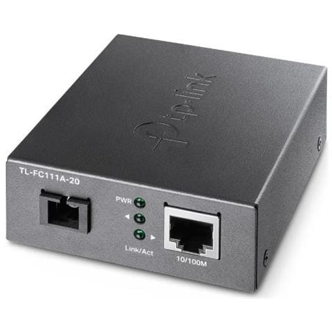 Tp-link Tl-fc111a-20 Convertitore Multimediale Di Rete 100 Mbit/s Modalitã Singola Nero - Foto 1