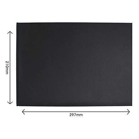 Studio Casebound A4 Sketch Book - Paesaggio - 92 Pagine (46 Fogli) Di 170g Carta - Copertina Rigida Sketchbook - Foto 2