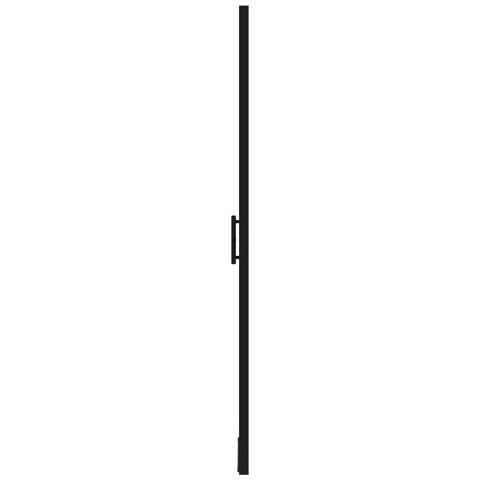 Porta per Doccia in Vetro Temperato 91x195 cm Nera - Foto 4