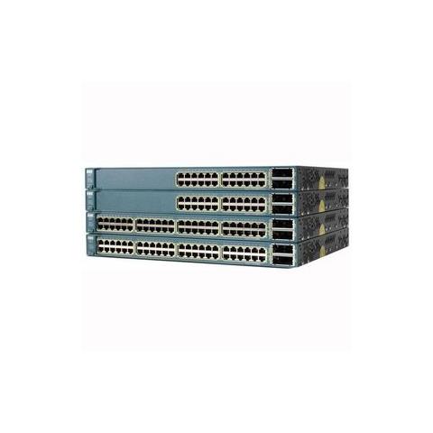 Switch Layer 3 Cisco Catalyst 3560E-24PD-S 24 Porte - 24 x RJ-45 - 2 x Slot espansione - 10/100/1000Base-T - Desktop, Parato montabile - Foto 1