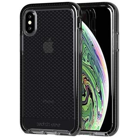 Evo Controllare protettiva Custodia per iPhone di Apple ha Xs Max - Grigio Fumo / Nero - Foto 1
