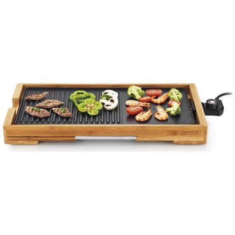 Piastra da Cucina KCWOODPLA con Potenza 2000 W Colore Nero - Foto 2