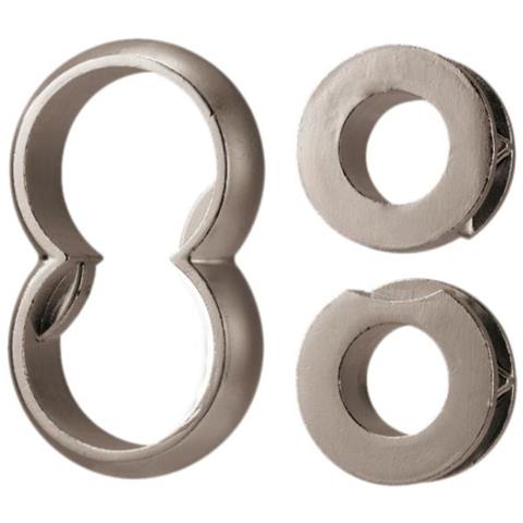 Enigma Cast Infinity 11,8 Cm Acciaio Argento - Foto 2