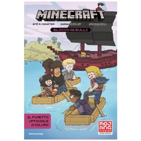 Sfé R. Monster, John J. Hill - Blocco Ai Bulli. Minecraft. Il Fumetto Ufficiale - Foto 1