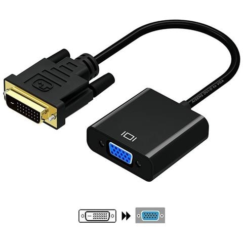 A147-0352 cavo e adattatore video 0,1 m DVI-D VGA (D-Sub) Nero - Foto 1