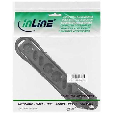 16481 Prolunghe E Multiple 1,5 M 8 Presa (e) Ac Nero - Foto 1