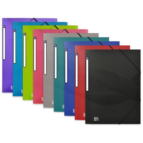 400105131 cartella Polipropilene (PP) Nero, Blu, Verde, Grigio, Rosa, Viola, Rosso, Turchese A4 - Foto 1