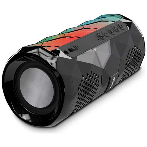 Altoparlante Portatile Master Evo Senza Fili con Bluetooth Wireless Rgb con Luce Colore Nero - Foto 2