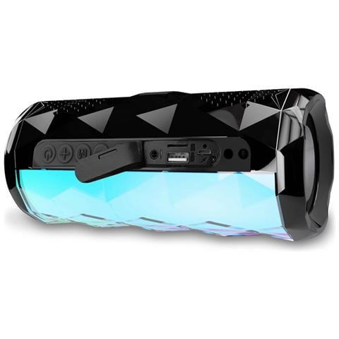 Altoparlante Portatile Master Evo Senza Fili con Bluetooth Wireless Rgb con Luce Colore Nero - Foto 6