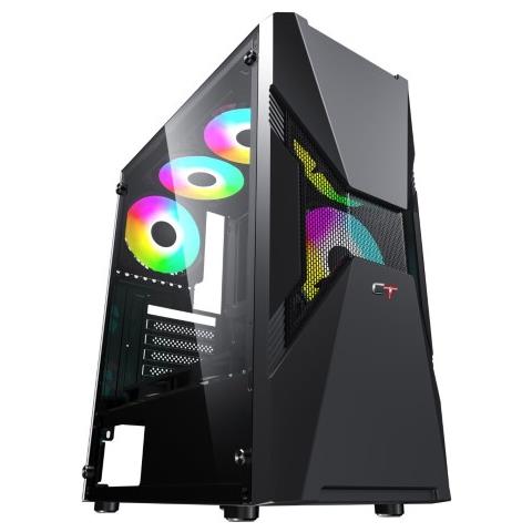 Case WARMAC ATX e Inferiori 1 Porta USB 3.0 Colore Nero (Finestrato) - Foto 1