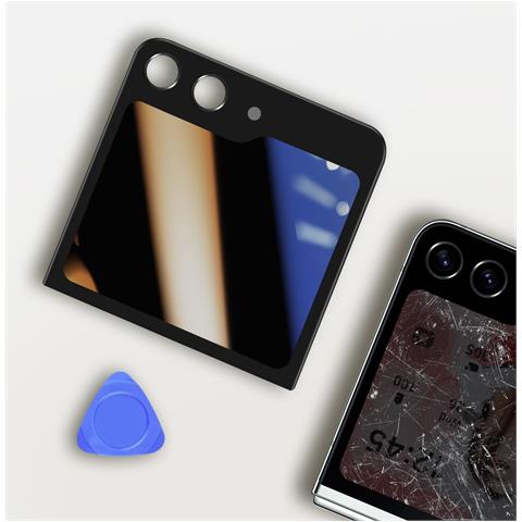 Schermo Lcd Completo Originale Per Samsung Galaxy Z Flip5 Touchscreen Graphite - Foto 5