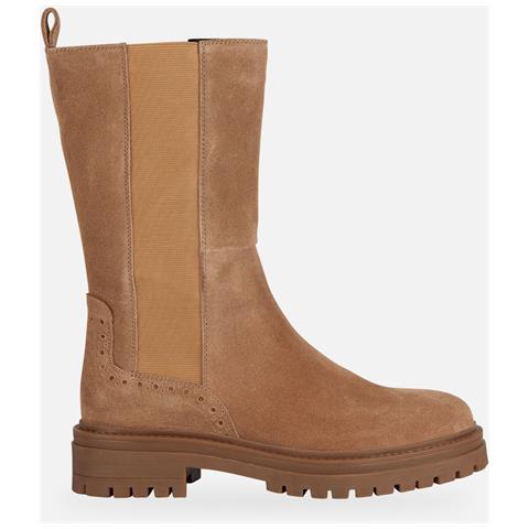 Iridea D36hrd Stivale Alto Beatles Pelle Nabuk Caramello Beige 38 - Foto 1