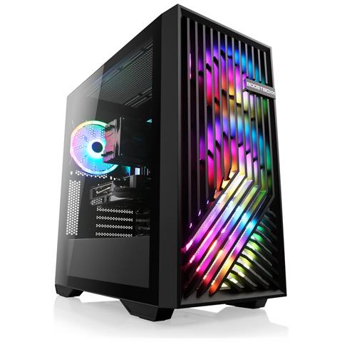 Gaming Pc M10700 Amd Ryzen 5 7600 6x 3800 Mhz Geforce Rtx 4060 16 Go Ddr5 Ram M. 2 Ssd 1000 Go - Foto 1