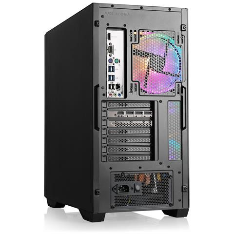 Gaming Pc M10700 Amd Ryzen 5 7600 6x 3800 Mhz Geforce Rtx 4060 16 Go Ddr5 Ram M. 2 Ssd 1000 Go - Foto 2