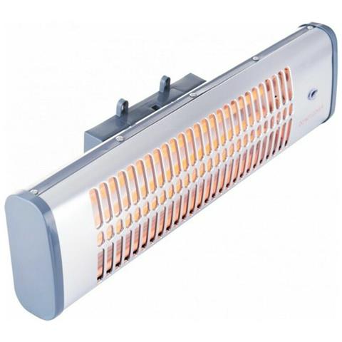 Stufa Elettrica Al Quarzo Haeger Bh-120.003a Argentato 1200 W - Foto 2