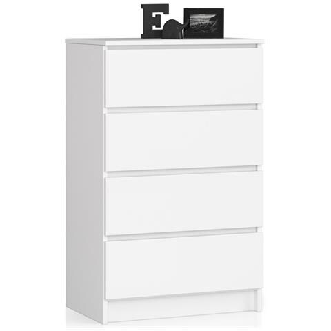 Cassettiera K60, 4 cassetti, 60x40x99 cm, Colore Bianco - Foto 1