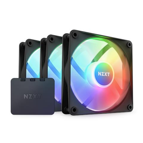F120 RGB Core Triple Pack Case per computer Ventilatore 12 cm Nero 3 pz - Foto 1