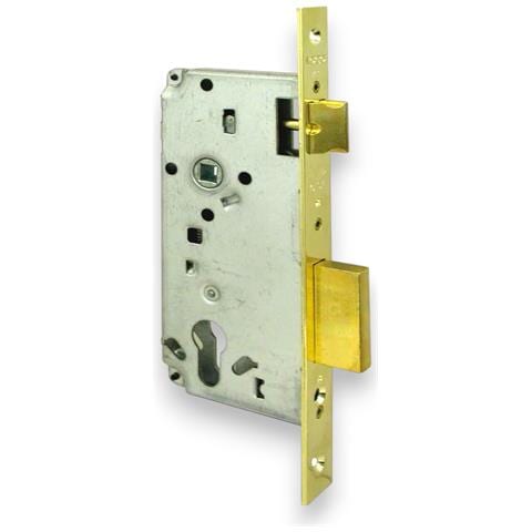 Serratura Da Infilare A 2 Mandate Per Infissi In Legno Reversibile Logoline 5c611 - 60 Mm - Foto 1
