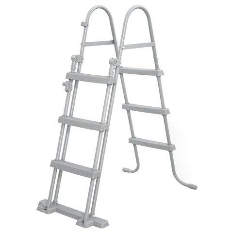 Scaletta Piscina 58330 H. Max 107 Cm Grigio - Foto 1