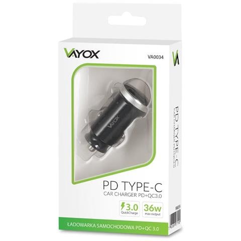 Caricatore Per Auto Pd + Usb-a Quickcharge 3.0 Va0034 - Foto 5
