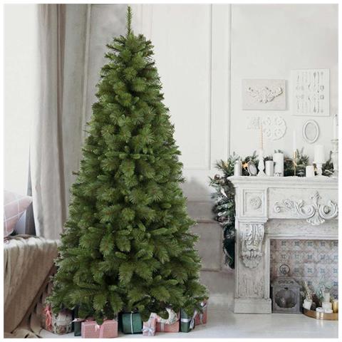 Albero Di Natale Verde Namir 210 Cm Super Folto Foltissimo Realistico 884 Punte - Foto 4