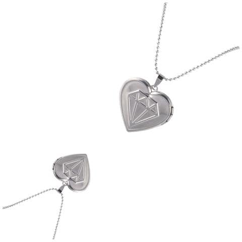 Collana Con Ciondolo A Cuore, Collana Con Ciondolo Fotografico Personalizzato Per Donna - Foto 3