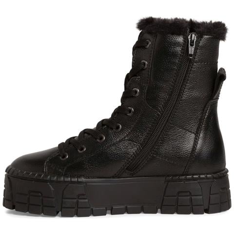 Black Casual Closed Booties Stivaletti Pelle Scarpe Donna Nero Eu 39, 1-26841-41 003 - Foto 3