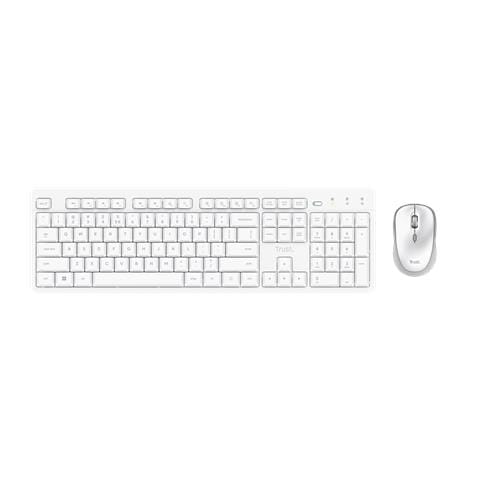 Tastiera e Mouse Wireless 8713439254686  (Layout Tedesco) Colore Bianco - Foto 8