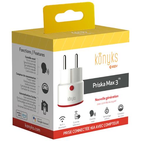 Priska Max 4 16a Presa Connessa Wi-fi Con Bluetooth, Bianco - Foto 5
