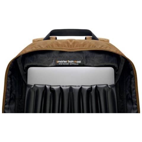 Zaino Per Computer Fino A 16” Gonfiabile, Marrone - Foto 5