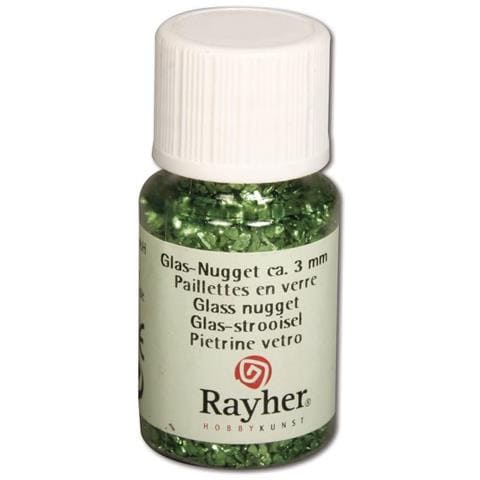 Glitter Pietrine In Vetro 10ml - Colore Verde - Foto 1