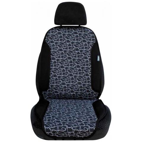 Cora 000128089 Coprisedile Anteriore Universale Fisiocomfort Tess. Intrigo Nero - Foto 1
