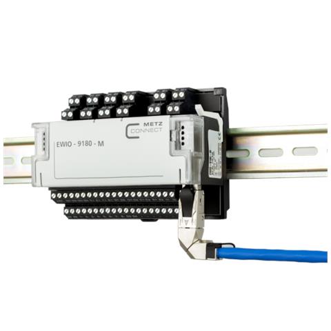 Metz Connect 40g Rj45 Field Plug Pro 360 Cavo Di Collegamento Blu - Foto 3