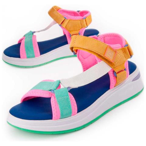 Sandali Piatti Meilan Multicolore Multicolore Materiale Sintetico - Foto 1