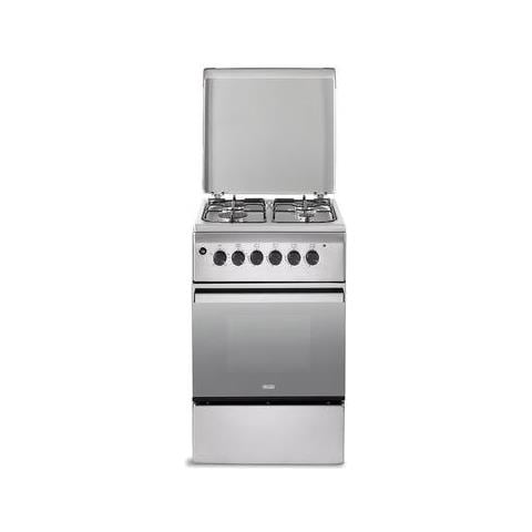 DL554EX2 cucina 4 Fuochi Gas con Forno Elettrico Acciaio inox 50x55 - Foto 1