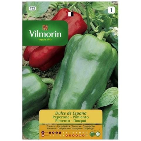 Semi Di Peperone Dolce Di Spagna S1-752 1 Gr, Confezione Da 10 Bustine. - Foto 1
