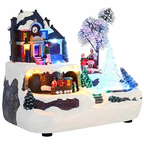 Decorazione Natalizia da Tavolo Multicolore 23.5 x 16 x 18.5 cm - Foto 2