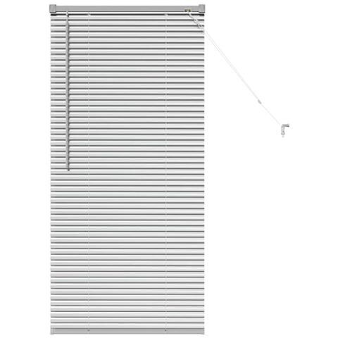 Tenda per Finestra con tende Manuale Argento Alluminio - Foto 1