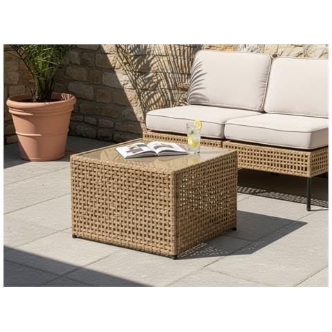 Tavolino Da Giardino Omegana Beige - Foto 1