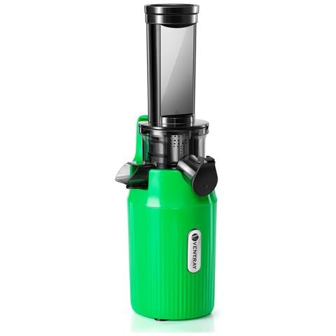 Ginnie Spremiagrumi a Freddo Professionale, Estrattore Lento 60 RPM per Agrumi, Design Compatto e Facile da Pulire, 400ml, 100W - Verde Pappagallo - Foto 7
