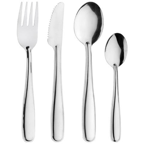 , Set 16 pezzi posate da viaggio, ufficio, pic-nic USE & REUSE in acciaio inox nichel free con custodia trasparente (SET 16 PEZZI) - Foto 3