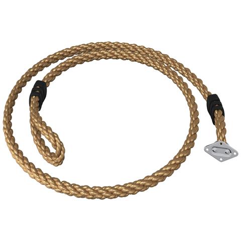 Fune da arrampicata Marrone Ø25 x 305 mm Nylon - Foto 1