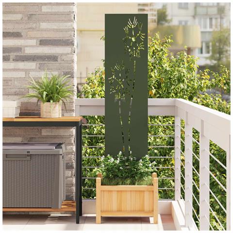 Schermo per privacy in giardino Oliver verde 32 x 140 cm - Foto 2
