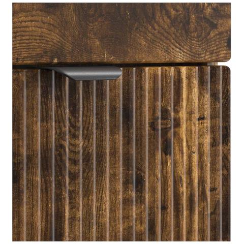 Set di mobili per il bagno Rovere Fumo Legno ingegnerizzato - Foto 2