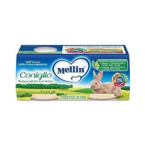 Mellin Omog Coniglio 4x80g - Foto 1
