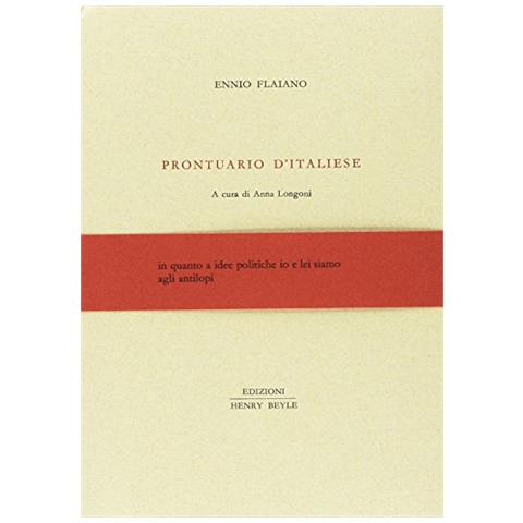 Ennio Flaiano - Prontuario d'italiese - Foto 1