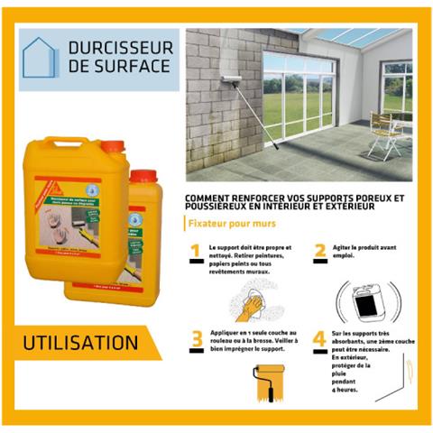 Chiusura A Parete Sika - 5l - Foto 6